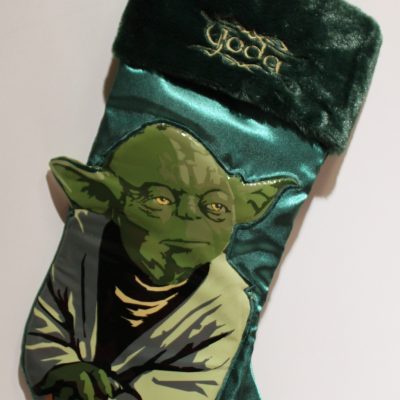 Yoda Star Wars Christmas Stocking – Clone Jedi Holiday Decoration – Collectible