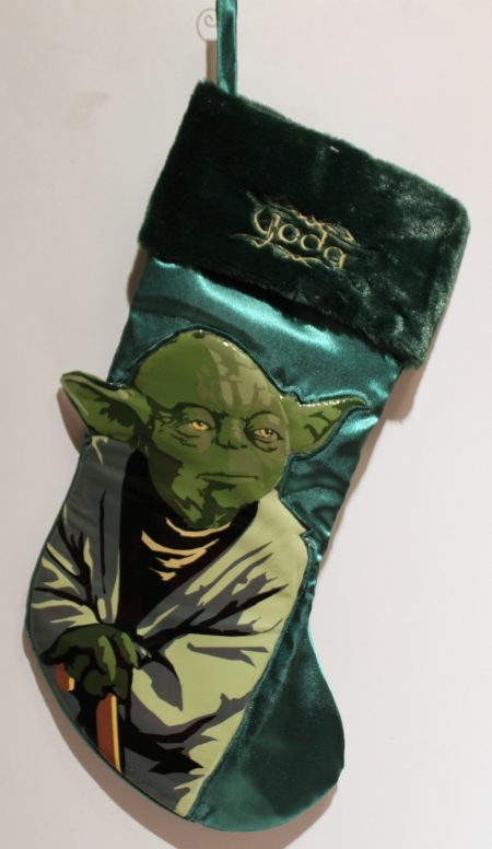 Yoda Star Wars Christmas Stocking – Clone Jedi Holiday Decoration – Collectible