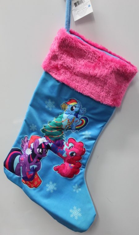 My Little Pony Christmas Stocking – Girls Cartoon Holiday Decoration – 1980s Style
