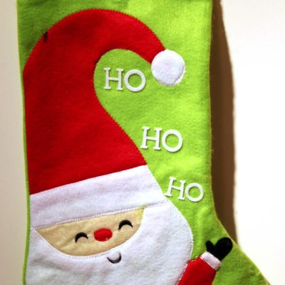 Santa Christmas Stocking – Fun & Festive Décor
