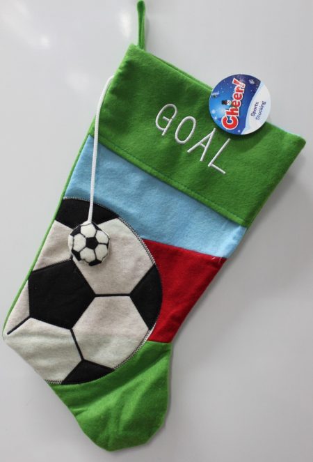 Soccer Christmas Stocking - Sports Christmas