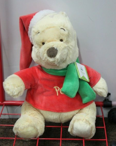 Winnie the Pooh Baby Plush - 14" Disney Teddy Bear for Christmas