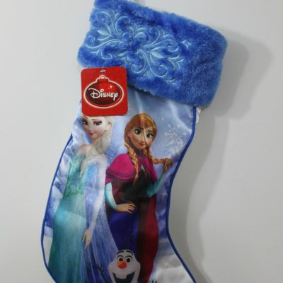 Frozen Anna, Elsa & Olaf Christmas Stocking – Disney Movie Decoration – Cartoon