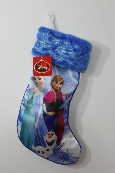 Frozen Anna, Elsa & Olaf Christmas Stocking – Disney Movie Decoration – Cartoon