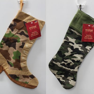 His & Her Camo Stockings (Set of 2)