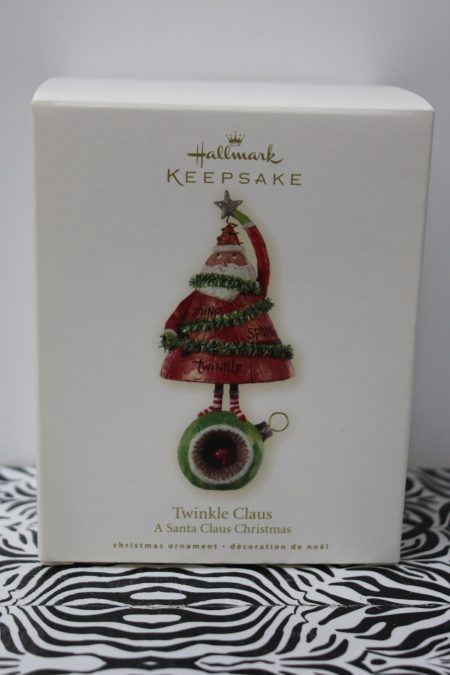 Twinkle Santa Claus - Christmas Tree Ornament