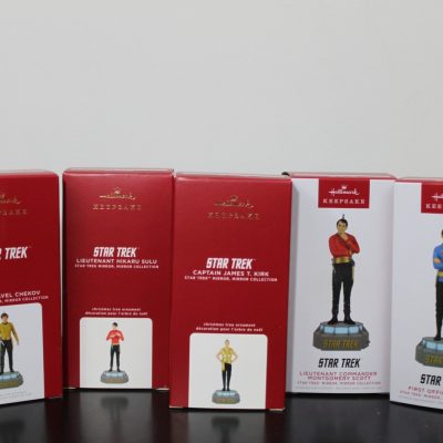 Set of 5 Mirror Mirror Star Trek - TOS Hallmark Christmas