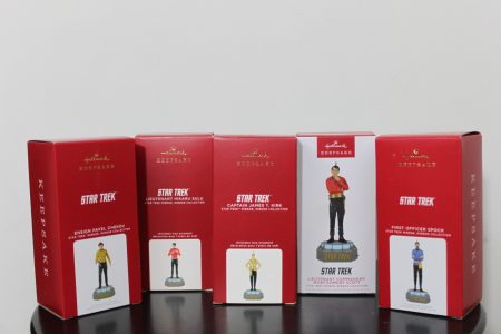 Set of 5 Mirror Mirror Star Trek - TOS Hallmark Christmas