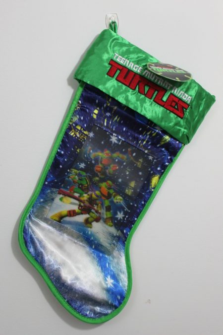 Teenage Mutant Ninja Turtles Lenticular Christmas Stocking – TMNT Holiday Decoration