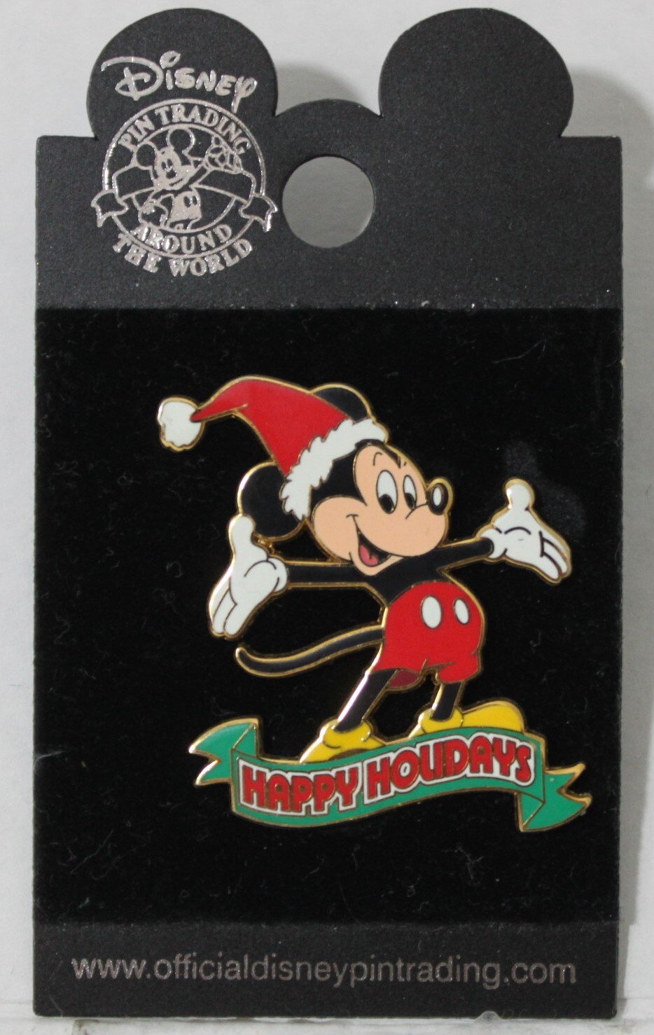 Mickey Mouse Happy Holidays Christmas Stocking – Santa Hat – Disney 2005 1 Mickey Mouse Happy Holidays Christmas Stocking – Santa Hat – Disney 2005