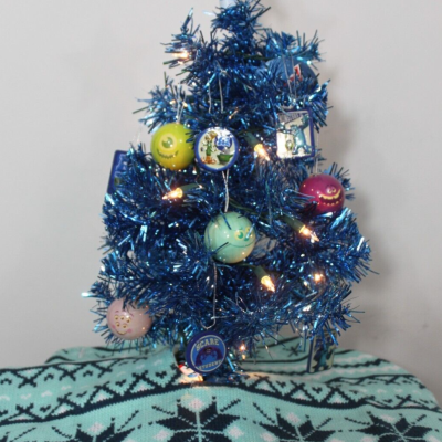 Monsters Inc Mini Christmas Tree Set