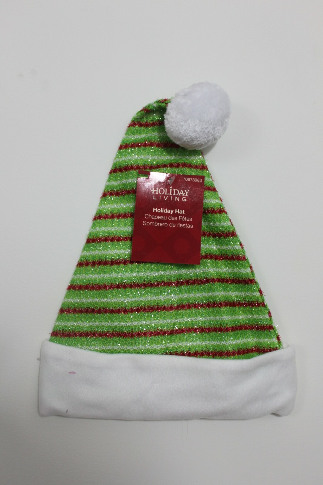 2-Set Sparkly Santa Hats – Green Red White Christmas Cap Shiny 2 2-Set Sparkly Santa Hats – Green Red White Christmas Cap Shiny - Image 2