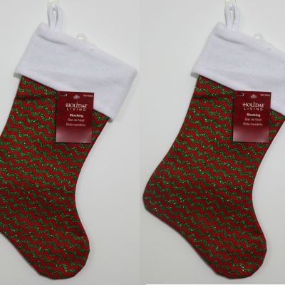 Sparkle Zigzag Stockings (Set of 2)