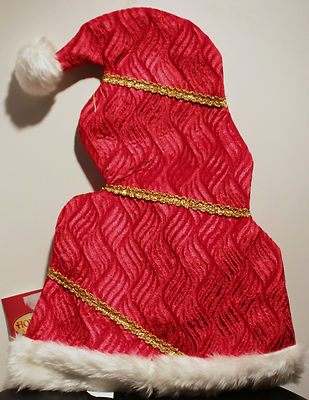 Jolly Santa Hat – Whimsical Adult Christmas Elf Velvet