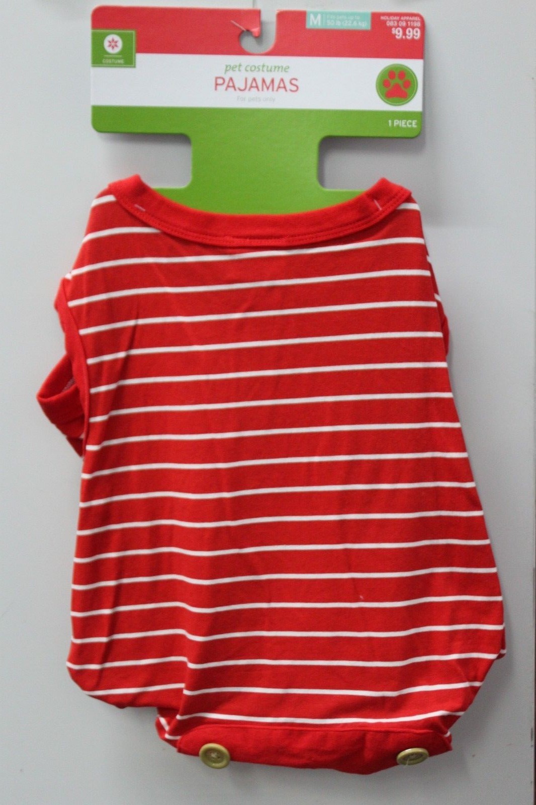 Christmas Sweater & Pajamas for a Medium Dog | Target Red Knit Pet Costume 4 Christmas Sweater & Pajamas for a Medium Dog | Target Red Knit Pet Costume - Image 4