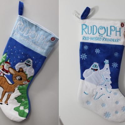 Musical Rudolph Christmas Stockings